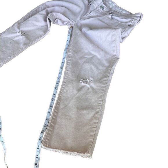 Denizen from Levi’s, low rise straight crop denim jeans, blush, size 29 - Picture 13 of 13